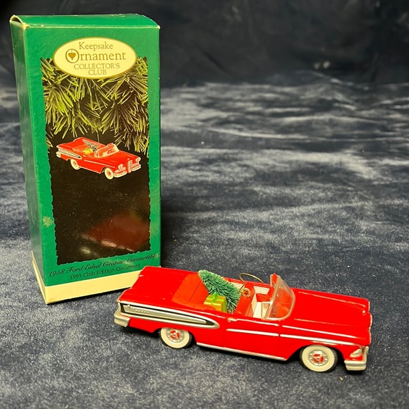 1958 Ford Edsel Citation Convertible Hallmark Keepsake Ornament - Picture 1 of 4